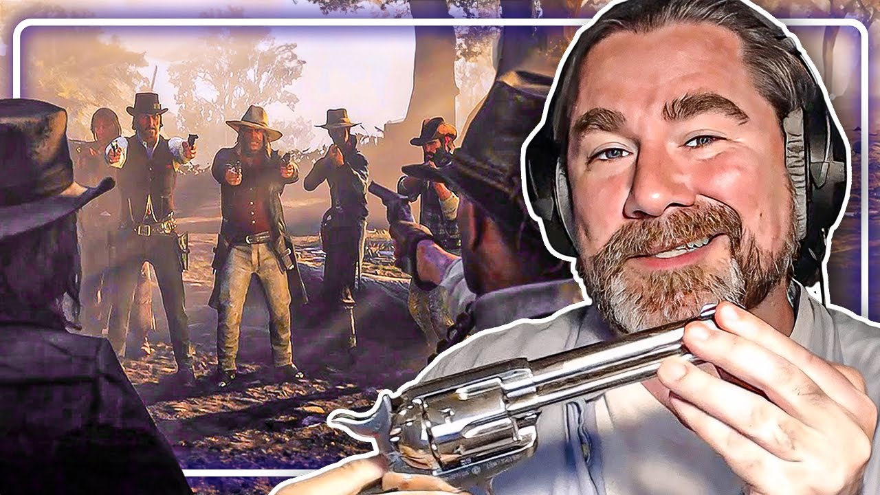 The REAL Arthur Morgan Reacts to Red Dead Redemption 2 - YouTube